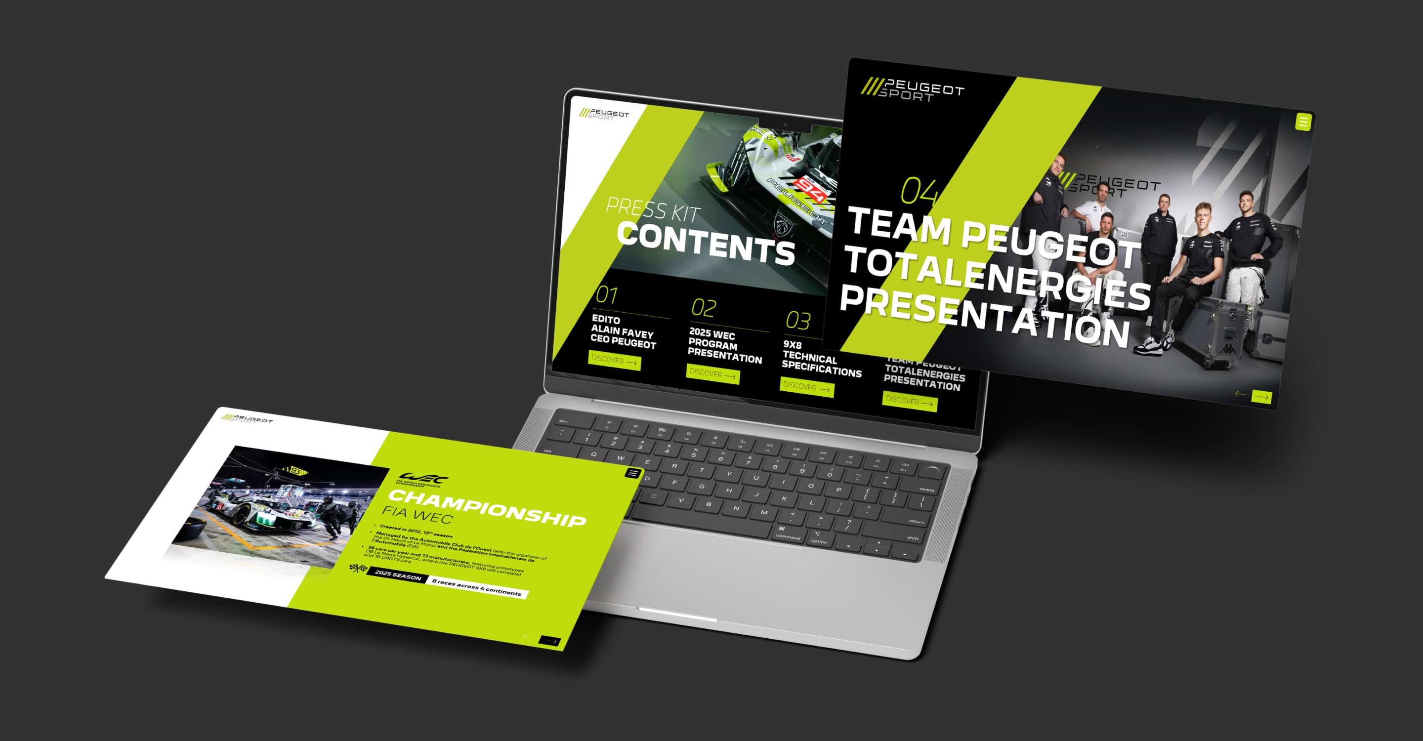 Plateforme Peugeot Sport